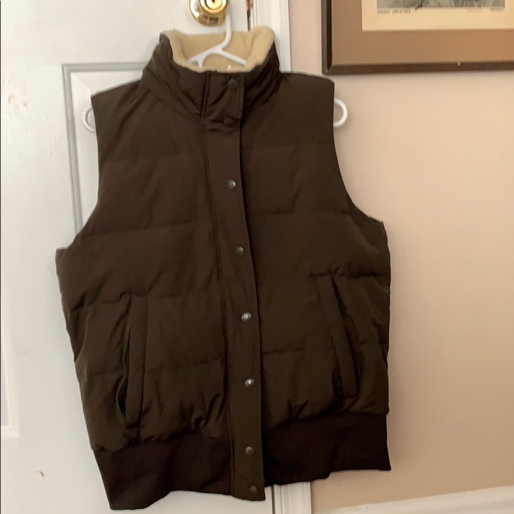 Banana Republic brown XL vest